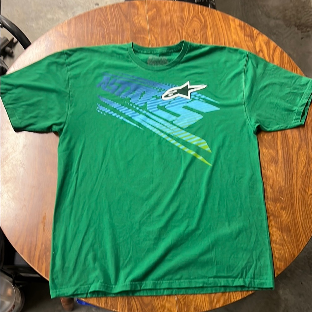 Alpinestars Green Graphic Tee